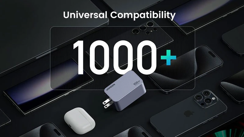Sở hữu 2 cổng USB-C và 1 cổng USB-A. Sở hữu 2 cổng USB-C và 1 cổng USB-A.