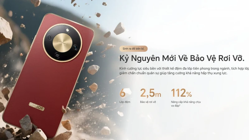 HONOR X9D mang thiết kế và độ bền kiểu cao cấp, nổi bật trong phân khúc tầm trung HONOR X9D mang thiết kế và độ bền kiểu cao cấp, nổi bật trong phân khúc tầm trung
