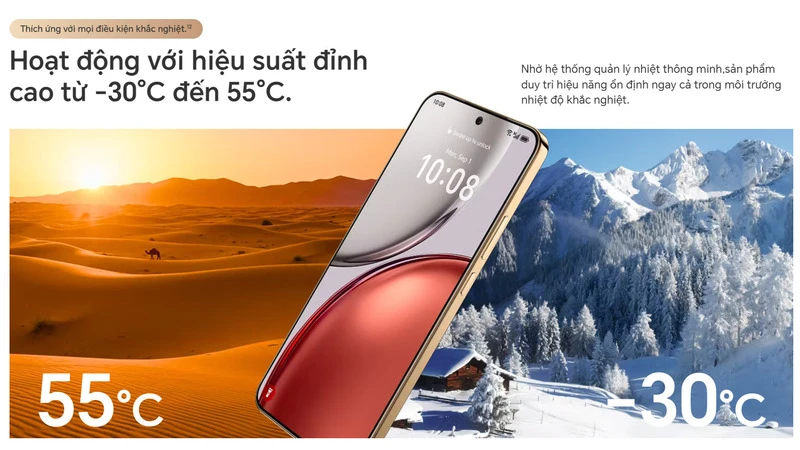 Màn hình AMOLED 6.79 inch của HONOR X9d hiển thị chi tiết với chất lượng hình ảnh độ phân giải cao Màn hình AMOLED 6.79 inch của HONOR X9d hiển thị chi tiết với chất lượng hình ảnh độ phân giải cao