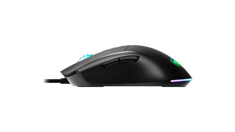 Chuột Gaming có dây MSI Force GM320 có thiết kế đối xứng. Chuột Gaming có dây MSI Force GM320 có thiết kế đối xứng.