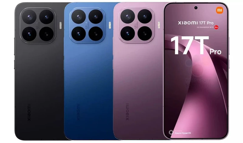 Xiaomi 17T Pro là phiên bản cao cấp trong dòng Xiaomi 17T Series Xiaomi 17T Pro là phiên bản cao cấp trong dòng Xiaomi 17T Series