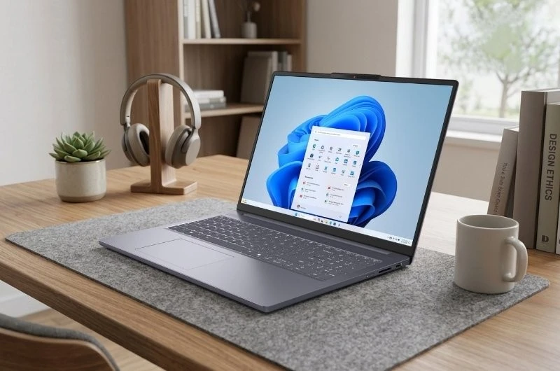 Thiết kế laptop nhỏ gọn cho mọi khôn gian làm việc. Thiết kế laptop nhỏ gọn cho mọi khôn gian làm việc.