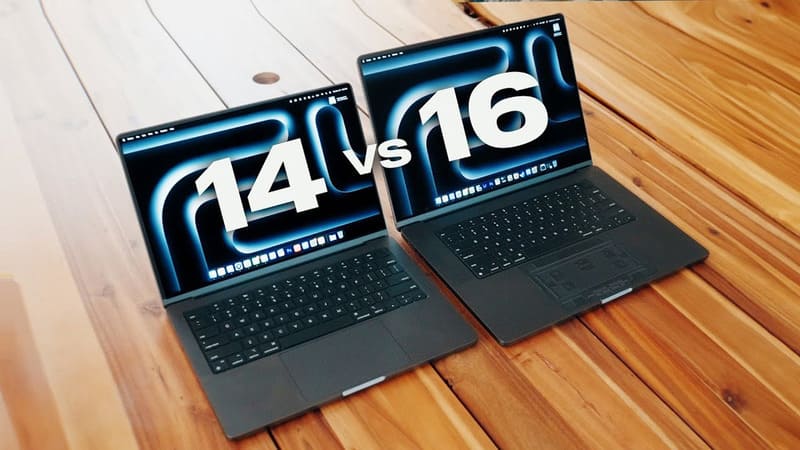 Chọn kích thước màn hình MacBook phù hợp với nhu cầu