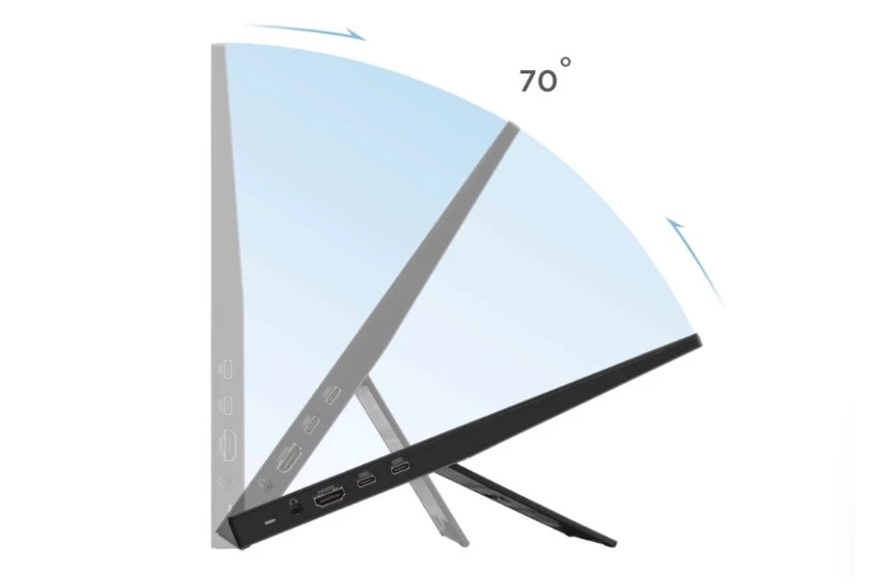 ViewSonic TD1617A-2K có chân đế gập tích hợp ViewSonic TD1617A-2K có chân đế gập tích hợp