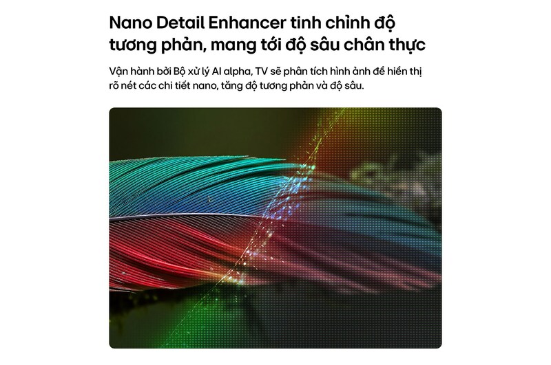 Smart Tivi LG NANO 43NU805BPSC bộ xử lý alpha.