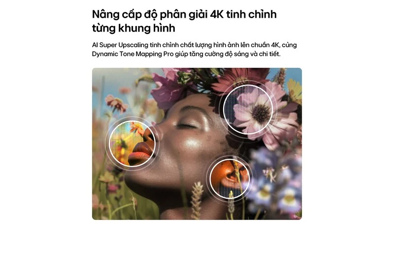 Smart Tivi LG NANO xử lý độ phân giải 4K. Smart Tivi LG NANO xử lý độ phân giải 4K.
