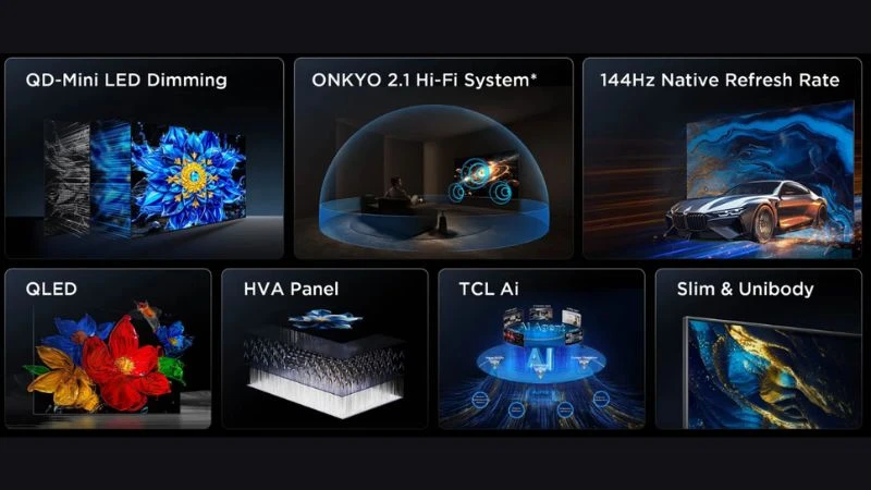 Trải nghiệm Google Tivi TCL QD-Mini Led 4K 55 inch 55P8LS. Trải nghiệm Google Tivi TCL QD-Mini Led 4K 55 inch 55P8LS.