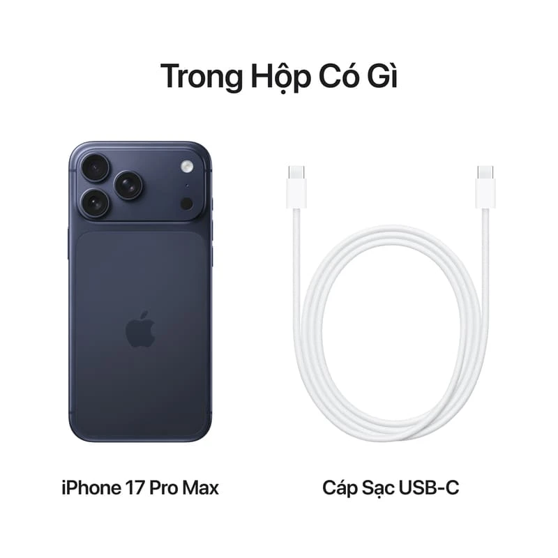 iPhone 17 Pro Max được định vị trong phân khúc flagship cao cấp iPhone_17_Pro_Max_Deep_Blue_PDP_Image_Position_2_USB-C_Charge_Cable__VN-VI
