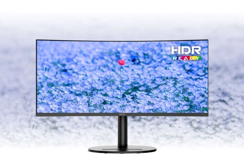 MSI MD342CQP có tần số quét 120Hz, thời gian phản hồi 1ms MPRT / 4ms GtG và hỗ trợ AMD FreeSync Premium. MSI MD342CQP có tần số quét 120Hz, thời gian phản hồi 1ms MPRT / 4ms GtG và hỗ trợ AMD FreeSync Premium.