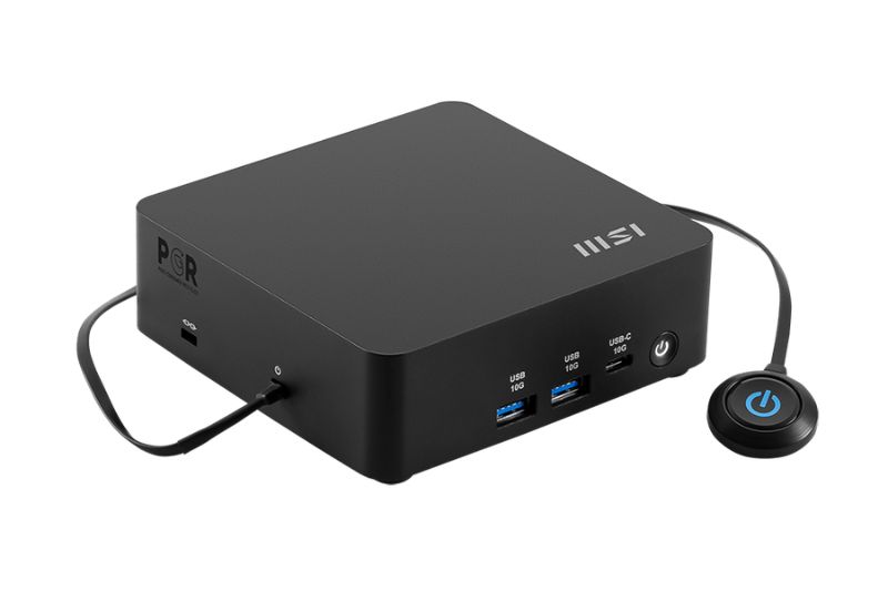 MSI Power Link cho phép Cubi NUC tương tác với một số màn hình MSI tương thích