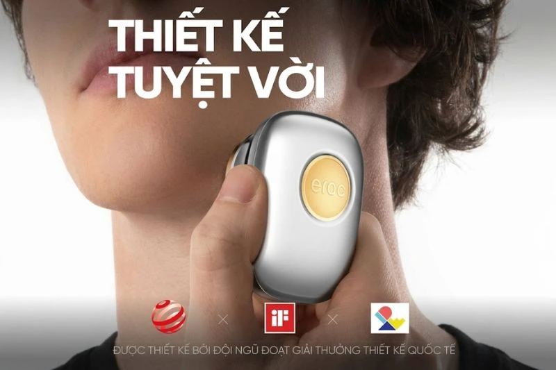 Điểm đáng chú ý của EROC Magic Stone KKYS011 là thiết kế 3 trong 1 gồm cạo râu. Điểm đáng chú ý của EROC Magic Stone KKYS011 là thiết kế 3 trong 1 gồm cạo râu.