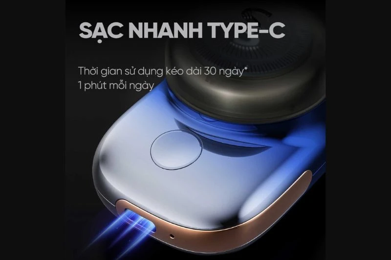 Máy hỗ trợ sạc nhanh Type-C trong khoảng 90 phút Máy hỗ trợ sạc nhanh Type-C trong khoảng 90 phút