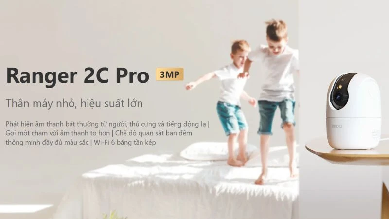 IMOU IPC-A52P Pro ưu tiên camera trong nhà có hình ảnh 3K, quay quét rộng, AI thông minh IMOU IPC-A52P Pro ưu tiên camera trong nhà có hình ảnh 3K, quay quét rộng, AI thông minh