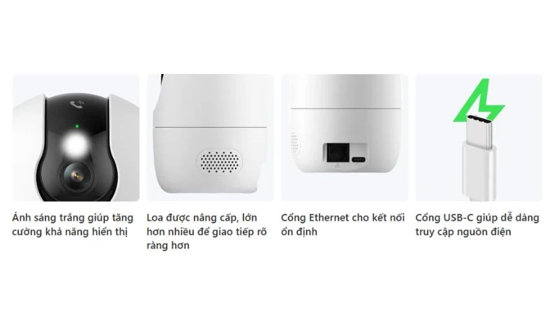 Camera IP 360 độ 5MP IMOU IPC-A52P Pro hỗ trợ Wi-Fi 6 trên cả hai băng tần 2.4GHz và 5GHz Camera IP 360 độ 5MP IMOU IPC-A52P Pro hỗ trợ Wi-Fi 6 trên cả hai băng tần 2.4GHz và 5GHz