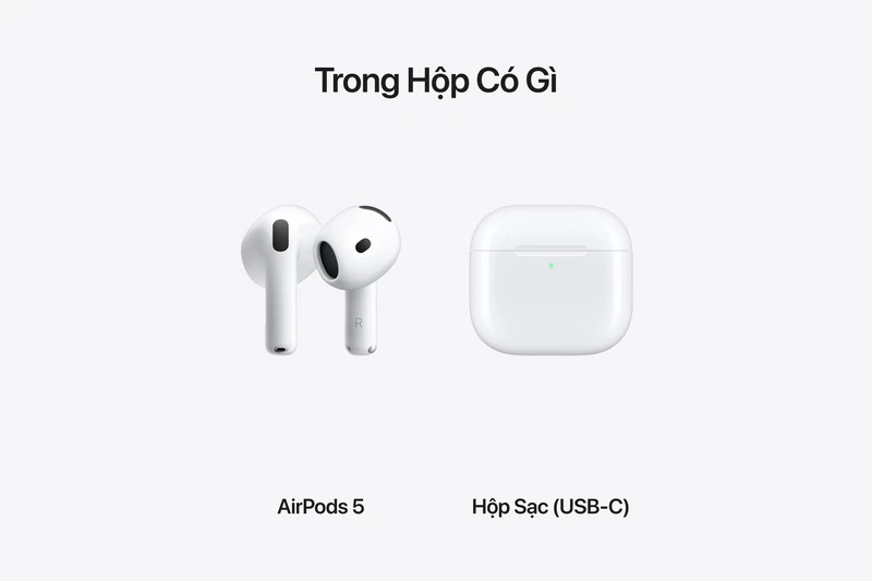 Trong hộp AirPods 5 có những gì Trong hộp AirPods 5 có những gì