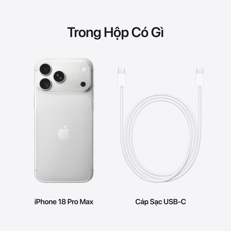 iPhone 18 Pro Max Cáp Sạc USB-C