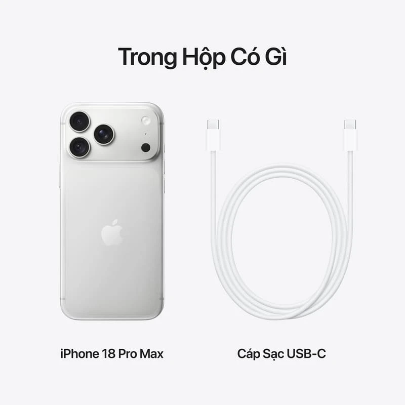 iPhone 18 Pro Max Cáp Sạc USB-C iPhone 18 Pro Max Cáp Sạc USB-C