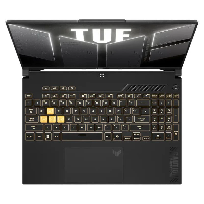 Laptop ASUS TUF Gaming F16 FX607VJR-TU320W hỗ trợ bàn phím có đèn nền, kết nối ngoại vi thuận tiện Laptop ASUS TUF Gaming F16 FX607VJR-TU320W hỗ trợ bàn phím có đèn nền, kết nối ngoại vi thuận tiện