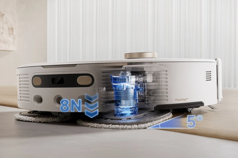 Robot hút bụi lau nhà MOVA V50 Ultra. Robot hút bụi lau nhà MOVA V50 Ultra.