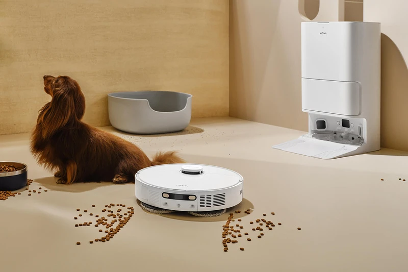 Robot hút bụi lau nhà MOVA E40 Ultra. Robot hút bụi lau nhà MOVA E40 Ultra.