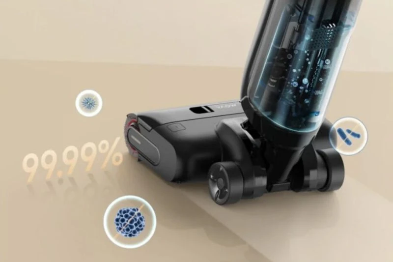 Trạm tự động đổ rác giúp Mova E20s Pro Plus tiện hơn nhiều so với robot chỉ có dock sạc thường. Trạm tự động đổ rác giúp Mova E20s Pro Plus tiện hơn nhiều so với robot chỉ có dock sạc thường.