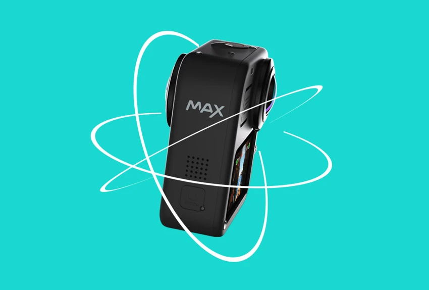Máy Quay Hành Trình GoPro Max 360 trang bị 6 micro xung quanh thiết bị, kết hợp với nhau để thu được âm thanh 360°