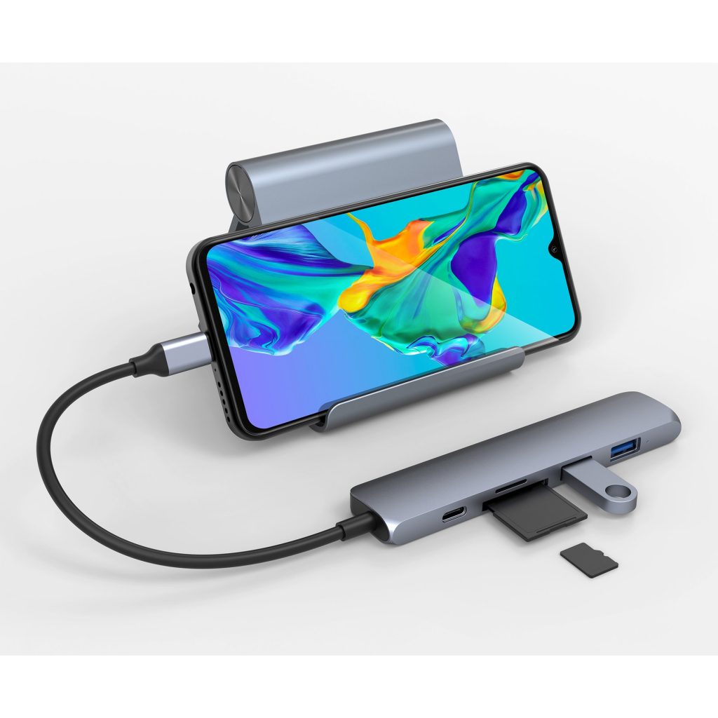HYPERDRIVE BAR 6 IN 1 USB-C HUB FOR MACBOOK, PC & DEVICES - Chính hãng
