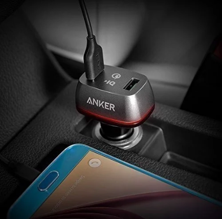 Sạc ô tô Anker 2 cổng, 36w - [PowerDrive 2, 36w] - A2221 - Chính hãng