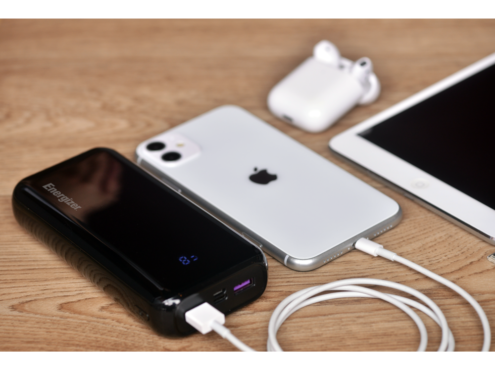 Sạc dự phòng Energizer 20,000mAh - UE20011PQ - Chính hãng
