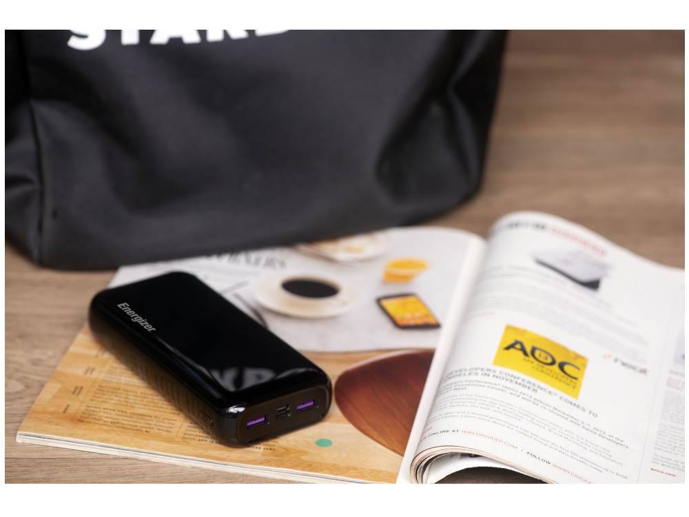 Sạc dự phòng Energizer 20,000mAh - UE20011PQ - Chính hãng